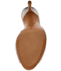 Steve Madden Priya Rhinestone Dress Slide Sandals