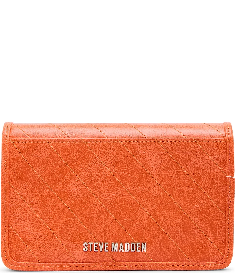 Steve Madden Quilted Chain Flap Crossbody Bag