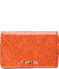 Steve Madden Quilted Chain Flap Crossbody Bag