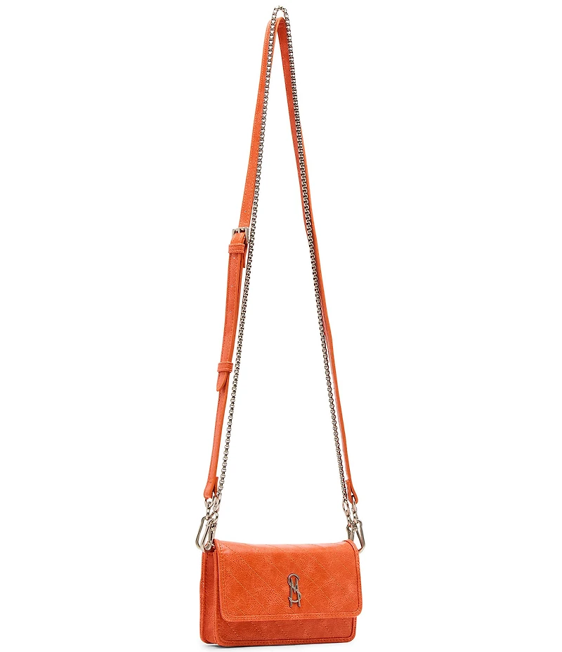 Steve Madden Quilted Chain Flap Crossbody Bag