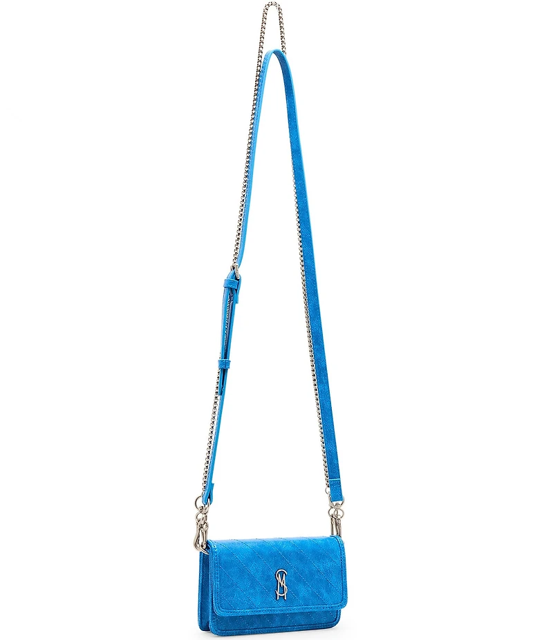 Steve Madden Quilted Chain Flap Crossbody Bag
