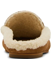 Steve Madden Rafe Faux Fur and Suede Penny Keeper Mules