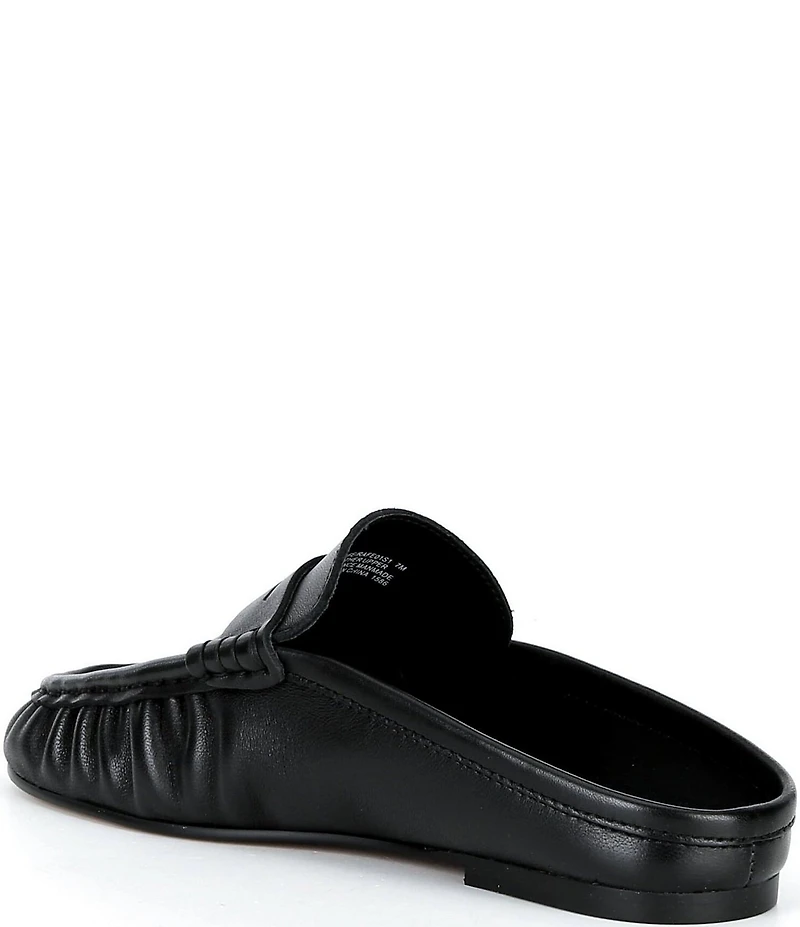 Steve Madden Rafe Leather Penny Loafer Mules