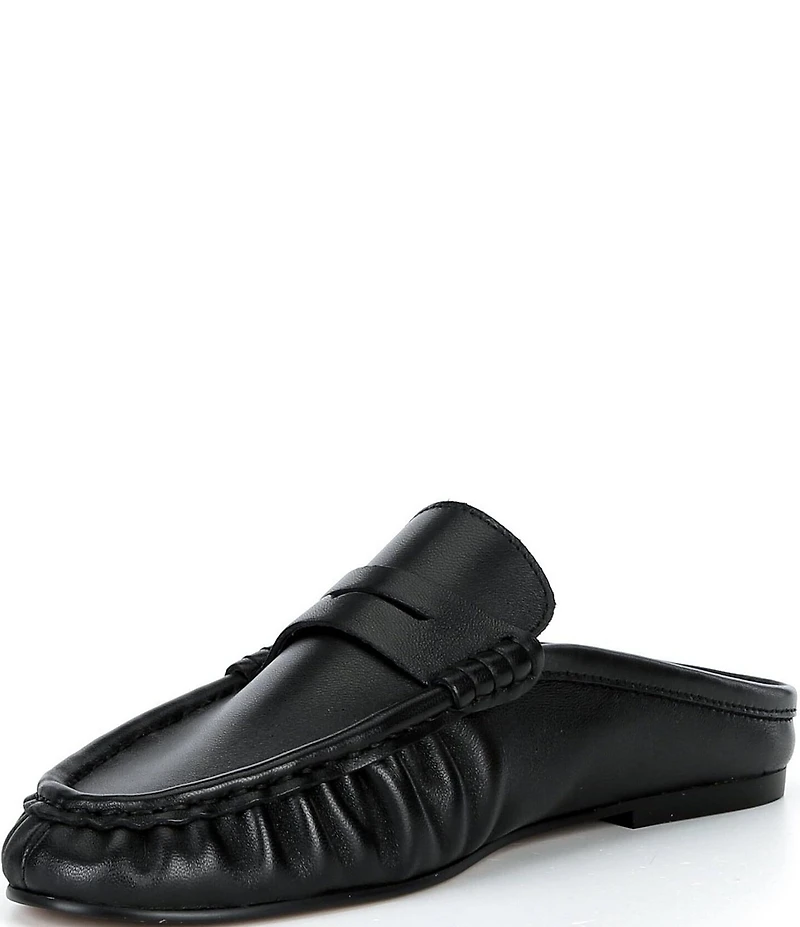 Steve Madden Rafe Leather Penny Loafer Mules