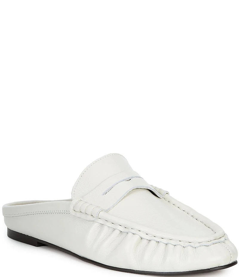 Steve Madden Rafe Leather Penny Loafer Mules