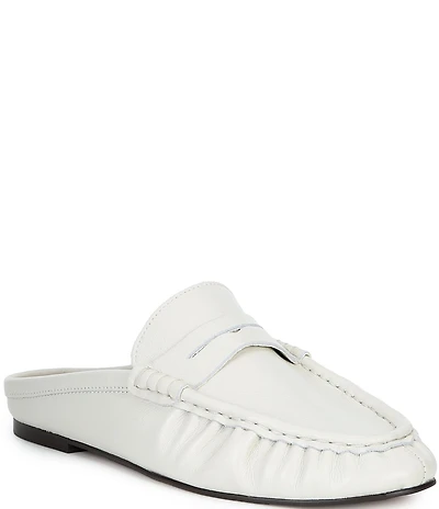 Steve Madden Rafe Leather Penny Loafer Mules