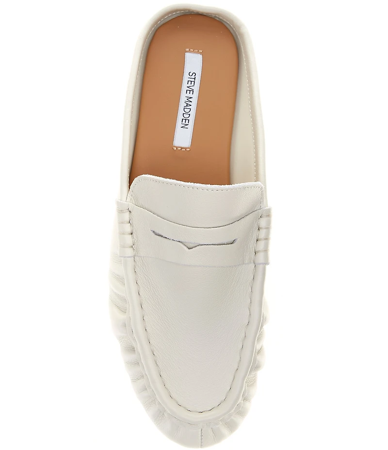 Steve Madden Rafe Leather Penny Loafer Mules