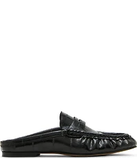 Steve Madden Rafe Eel Printed Penny Loafer Mules