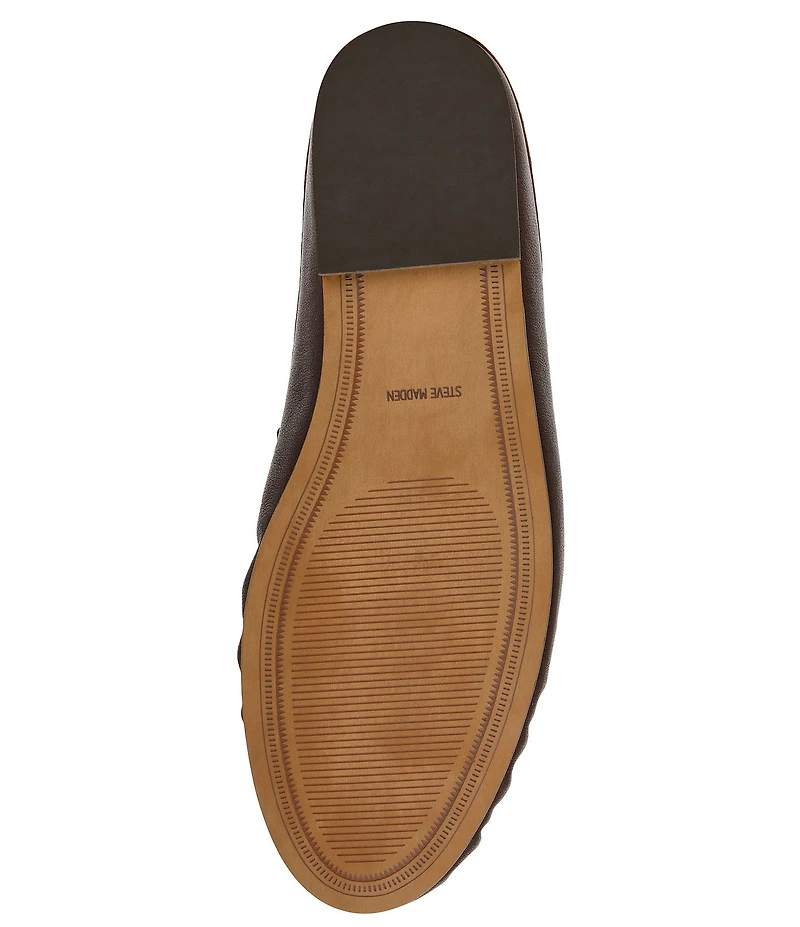 Steve Madden Rafe Plaid Patchwork Penny Loafer Mules