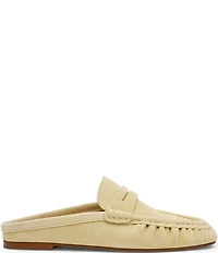 Steve Madden Rafe Suede Penny Loafer Mules