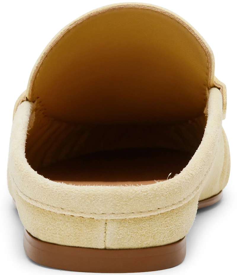 Steve Madden Rafe Suede Penny Loafer Mules