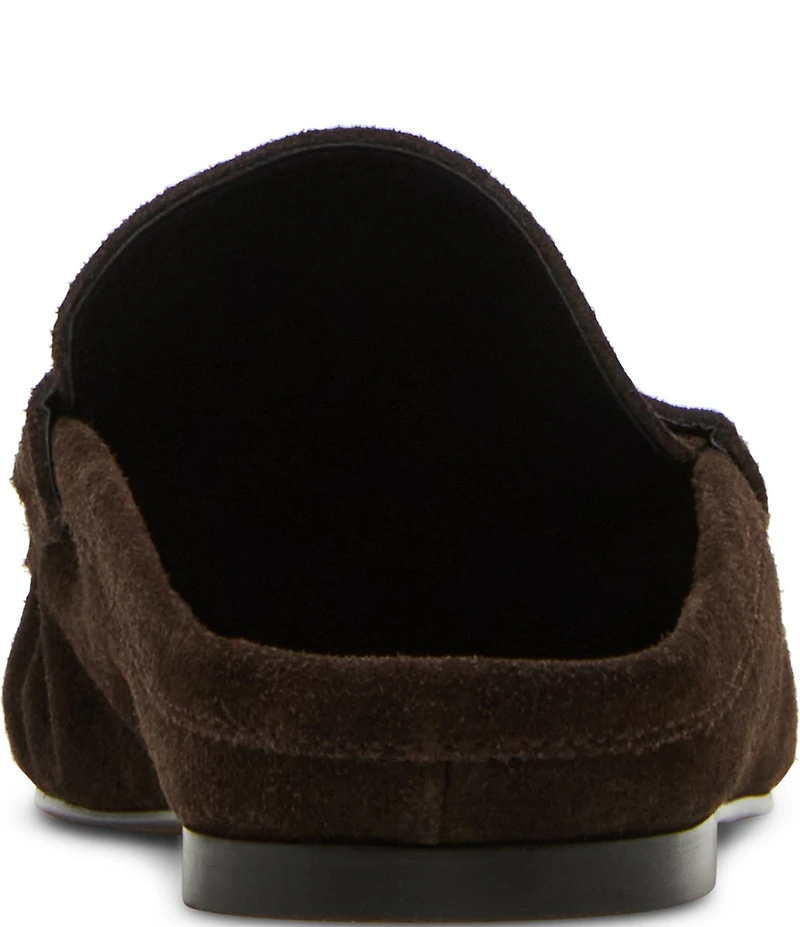 Steve Madden Rafe Suede Penny Loafer Mules