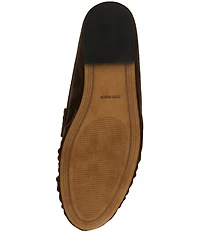 Steve Madden Rafe Suede Penny Loafer Mules