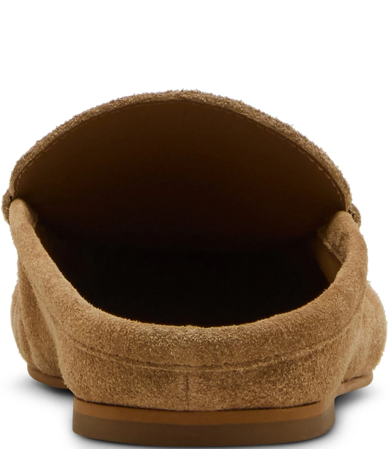 Steve Madden Rafe Suede Penny Loafer Mules