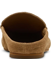 Steve Madden Rafe Suede Penny Loafer Mules