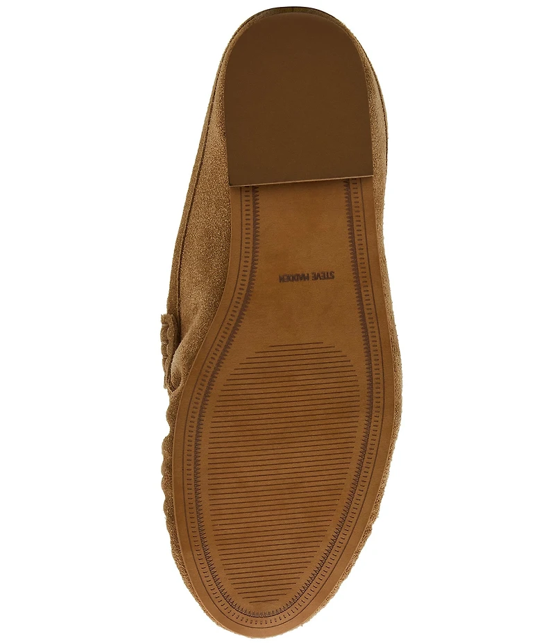 Steve Madden Rafe Suede Penny Loafer Mules