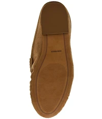 Steve Madden Rafe Suede Penny Loafer Mules