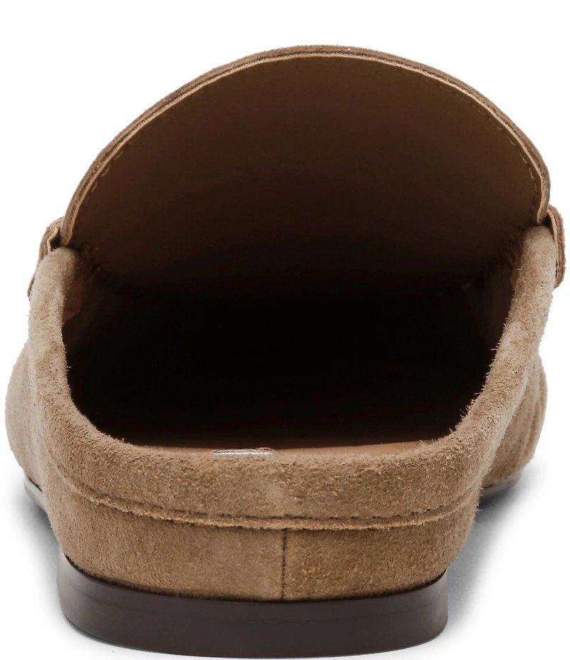 Steve Madden Rafe Suede Penny Loafer Mules