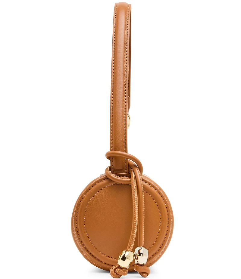 Steve Madden Raffia Tassel Barrel Shoulder Bag