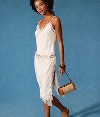 Steve Madden Raffia Tassel Barrel Shoulder Bag