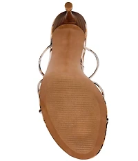 Steve Madden Ramos Printed Stone Thong Dress Sandals