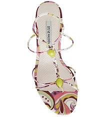 Steve Madden Ramos Printed Stone Thong Dress Sandals