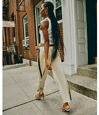 Steve Madden Ramos Snake Print Strappy Ornament Thong Slingback Dress Sandals