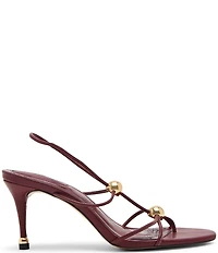 Steve Madden Ramos Strappy Ornament Thong Slingback Dress Sandals
