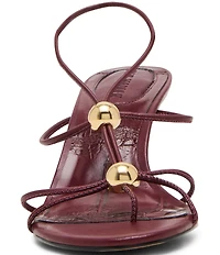 Steve Madden Ramos Strappy Ornament Thong Slingback Dress Sandals