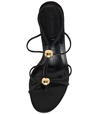 Steve Madden Ramos Strappy Ornament Thong Slingback Dress Sandals