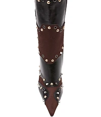 Steve Madden Revive Patchwork Studded Tall Boots