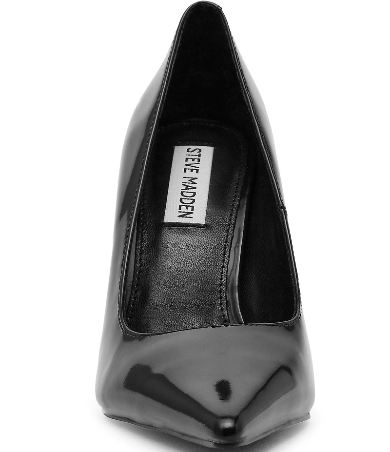 Steve Madden Reya Patent Leather Pointed Toe Stiletto Pumps
