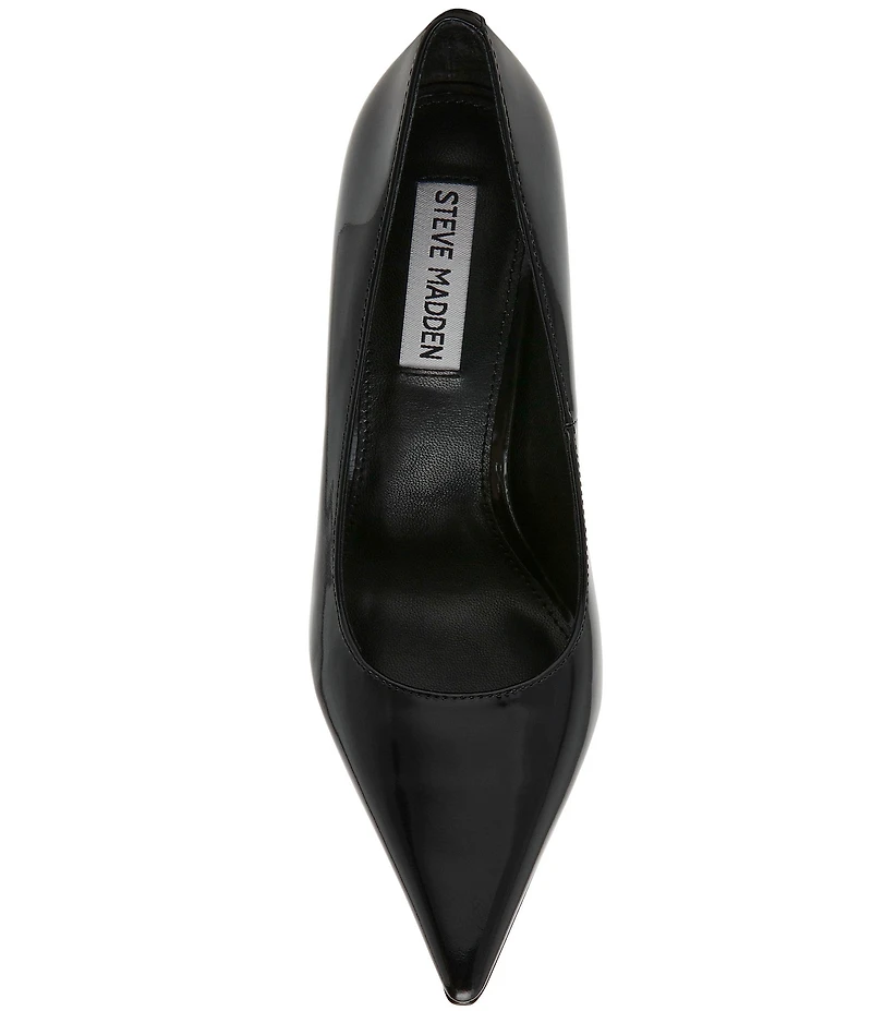 Steve Madden Reya Patent Leather Pointed Toe Stiletto Pumps