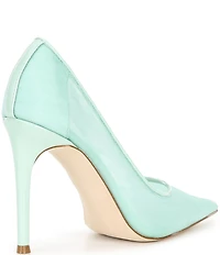 Steve Madden Reya Mesh Pointed Toe Stiletto Pumps
