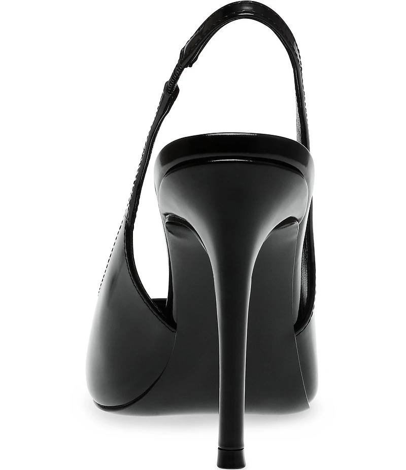Steve Madden Reyes Box Leather Slingback Pumps