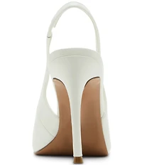 Steve Madden Reyes Box Leather Slingback Pumps