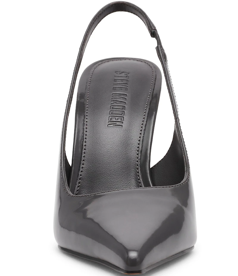 Steve Madden Reyes Box Leather Slingback Pumps