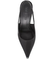 Steve Madden Reyes Box Leather Slingback Pumps