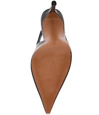 Steve Madden Reyes Box Leather Slingback Pumps