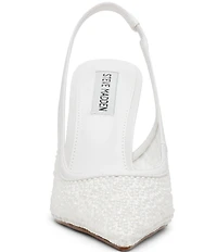 Steve Madden Reyes Pearl Embellished Slingback Pumps