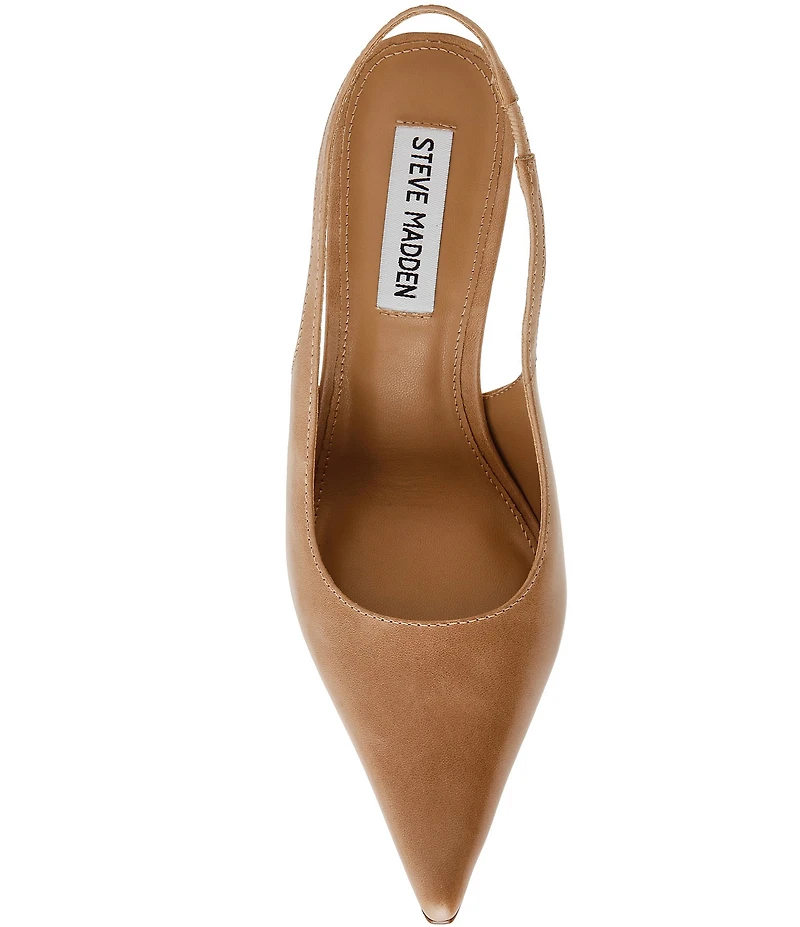 Steve Madden Reyes Paris Leather Slingback Pumps