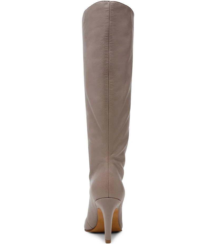 Steve Madden Rizk Leather Tall Boots