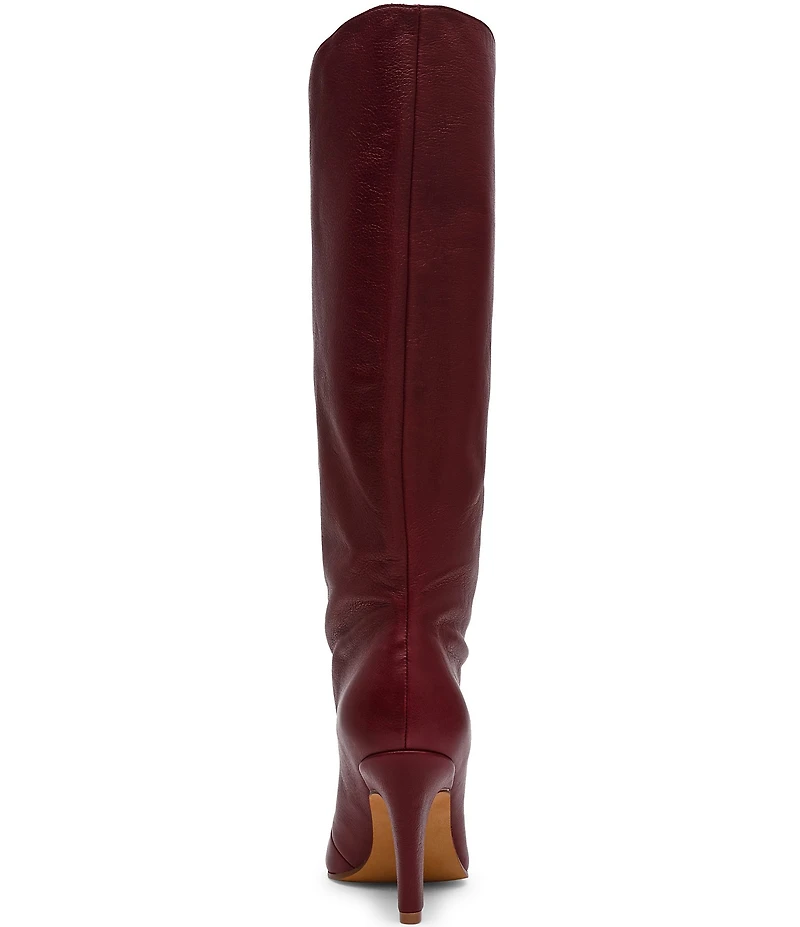 Steve Madden Rizk Leather Tall Boots