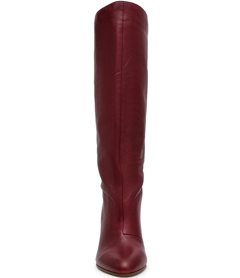 Steve Madden Rizk Leather Tall Boots