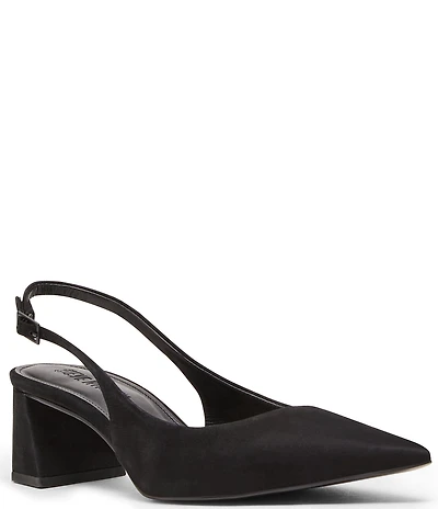 Steve Madden Robyn Nubuck Slingback Dress Pumps