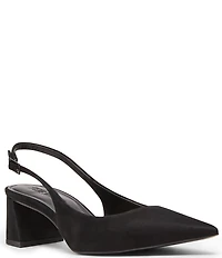 Steve Madden Robyn Nubuck Slingback Dress Pumps