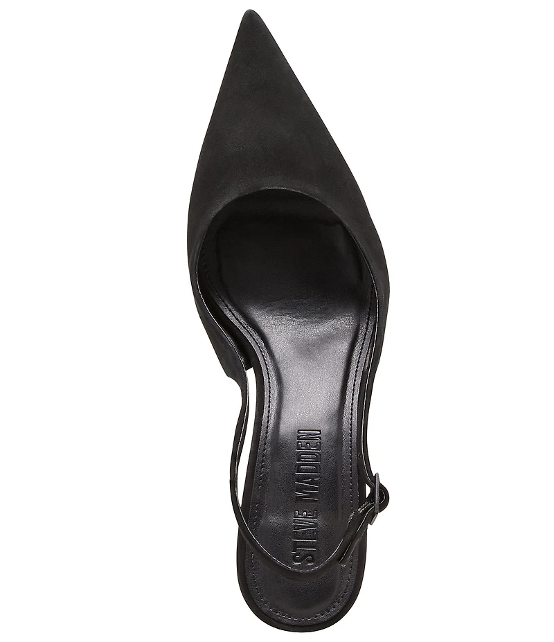 Steve Madden Robyn Nubuck Slingback Dress Pumps