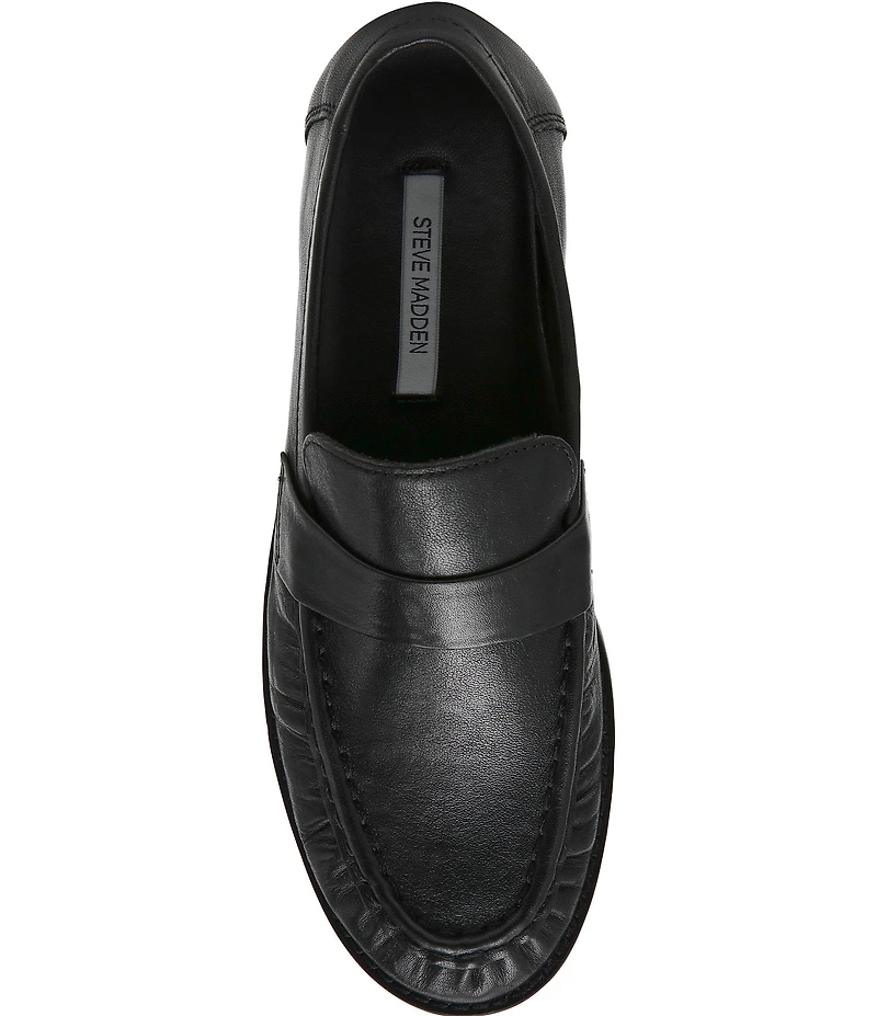 Steve Madden Ronie Leather Loafers