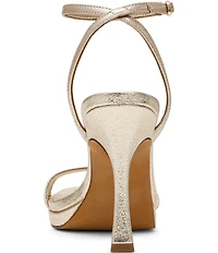 Steve Madden Sacramento Shimmer Fabric Dress Sandals