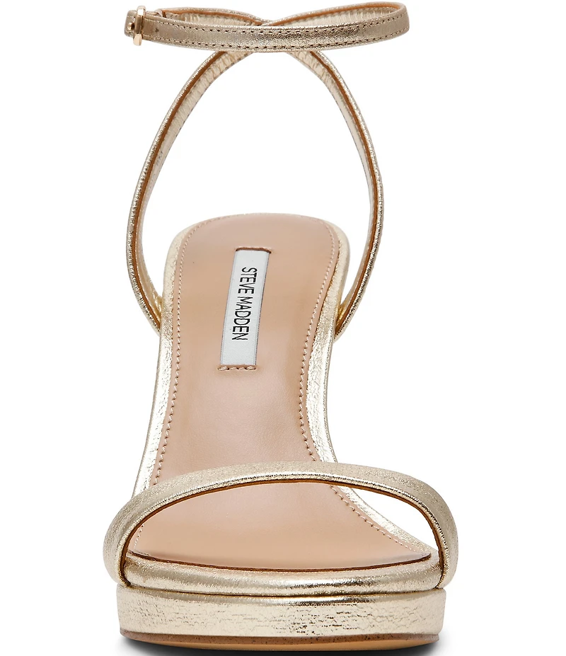 Steve Madden Sacramento Shimmer Fabric Dress Sandals